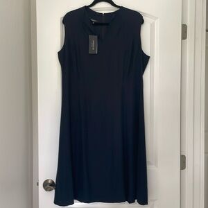 Lafayette royal blue tank dress size 16